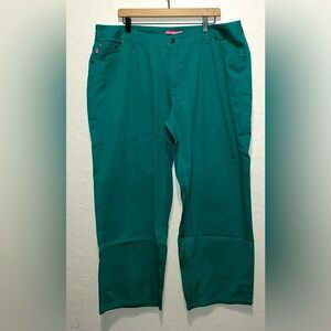 Woman Within Green Natural Fit Jeans (NWOT)